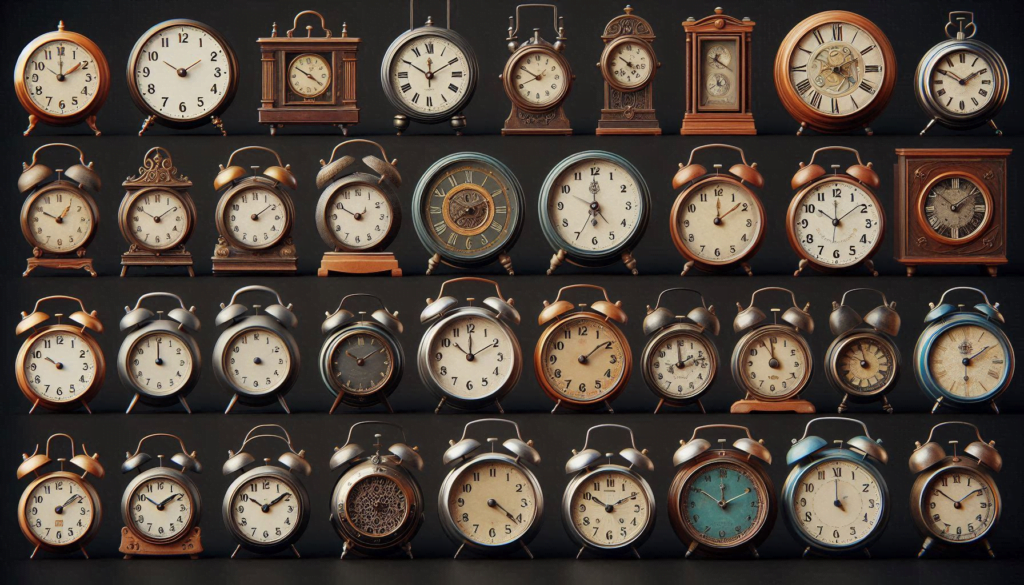 Vintage Alarm Clocks