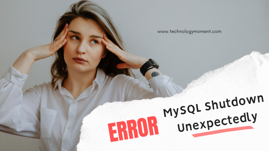 MySQL Shutdown Unexpectedly