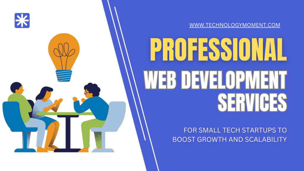 Professional web development services for small tech startups to boost growth and scalability