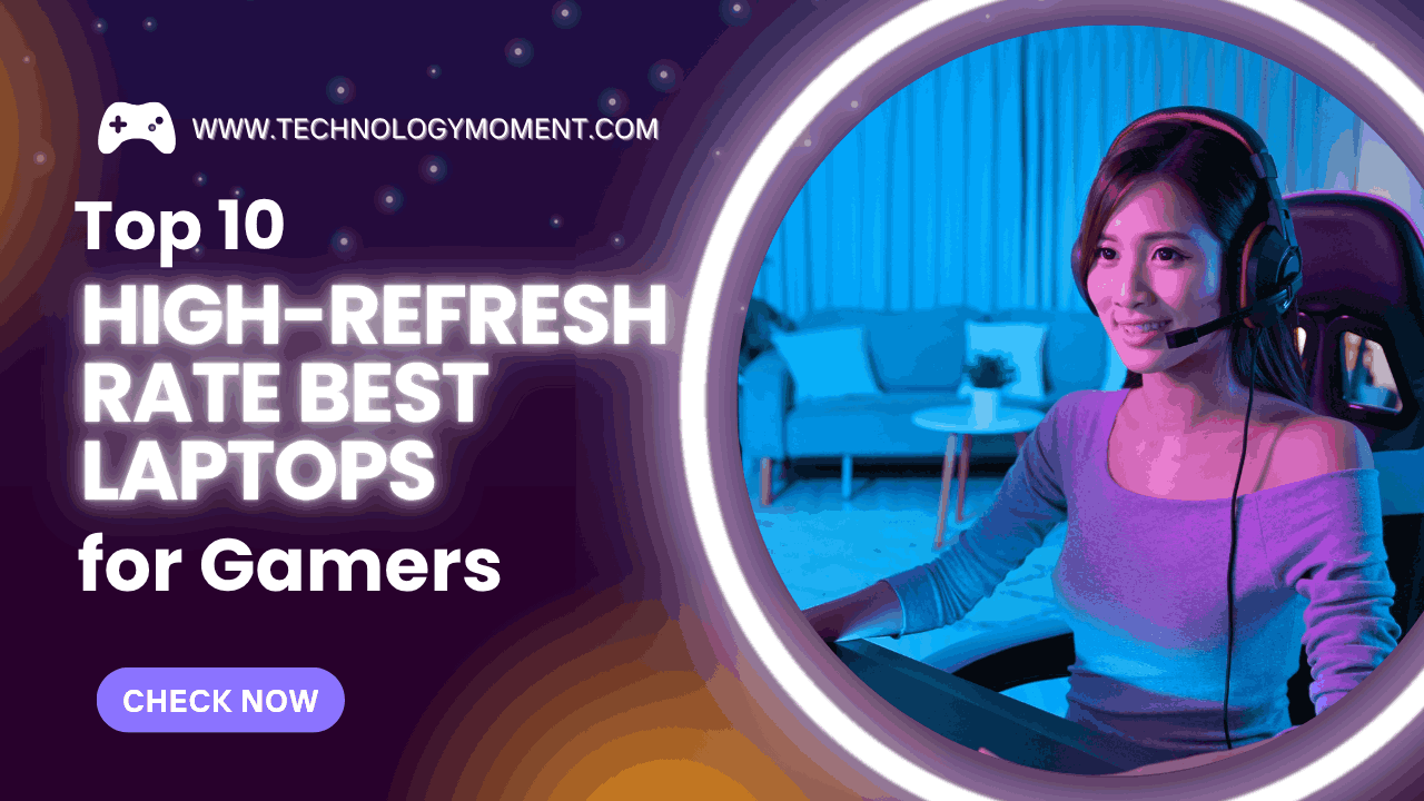Top high-refresh-rate best gaming laptops 2026 with ultra-smooth displays and advanced GPUs for competitive gamers.
