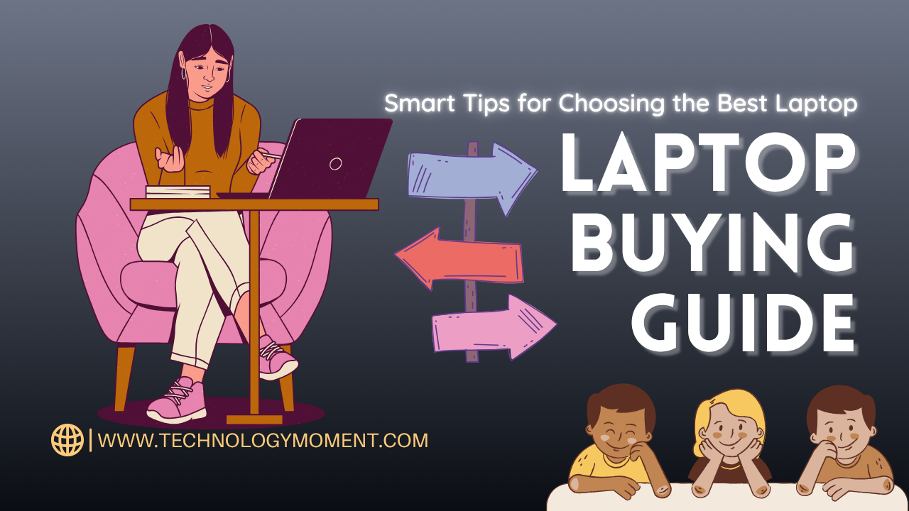 A modern laptop setup on a desk showing the latest Laptop Buying Guide models for smart buying decisions.