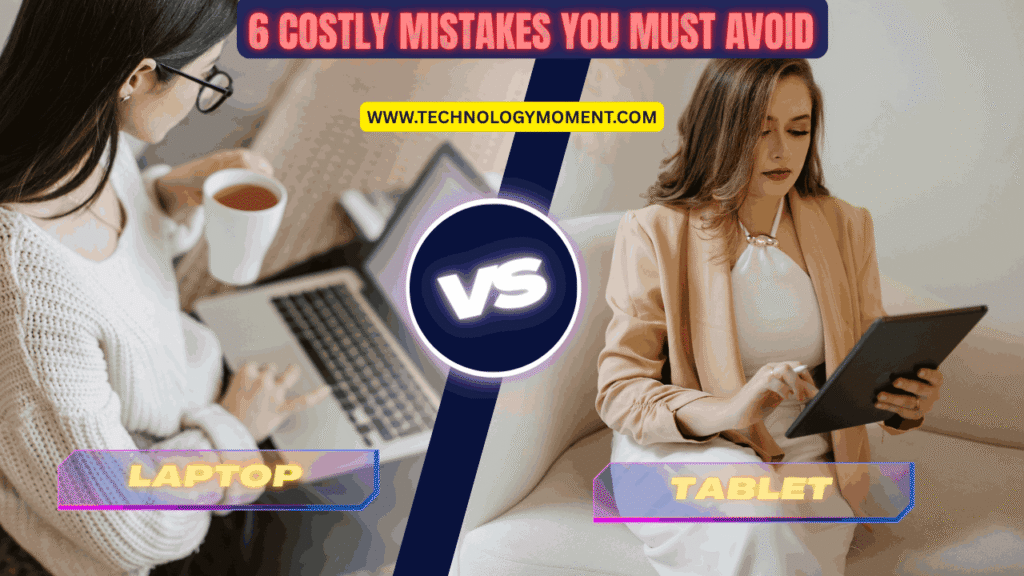 Tablet vs Laptop Differences comparison showing performance, portability, and price differences.