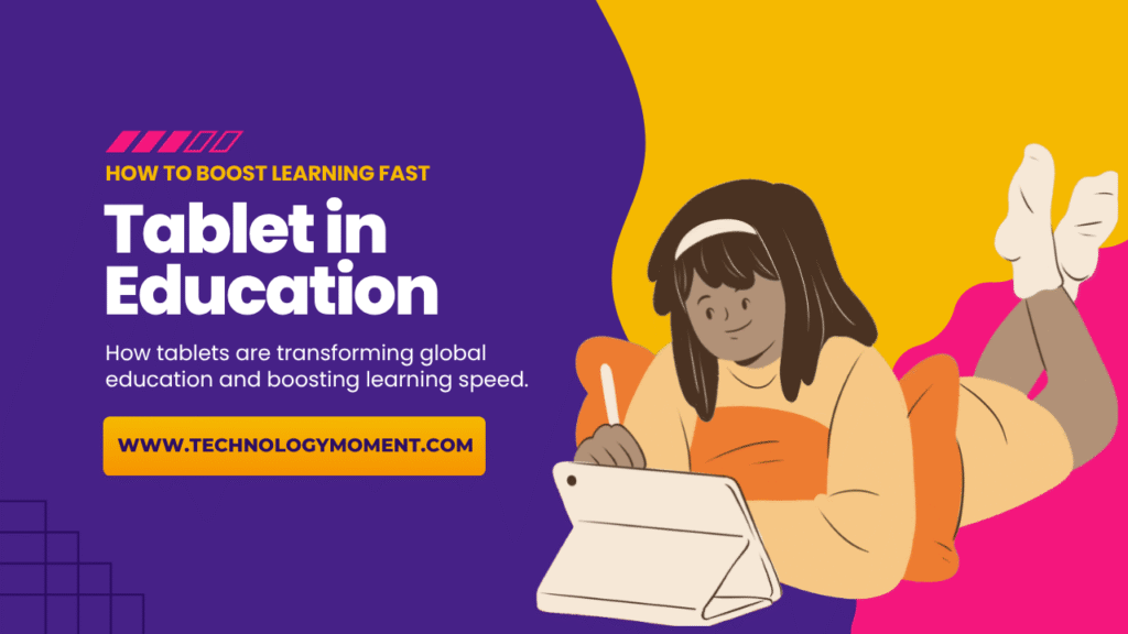 Tablet in Education : Students using tablets in a smart classroom for interactive learning in 2026