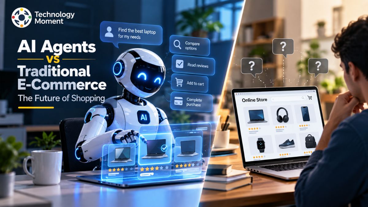 AI Agents vs Traditional E-Commerce: comparing AI-powered shopping with traditional online shopping