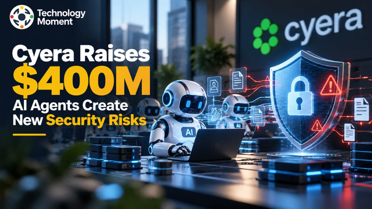Cyera Raises $400M as AI agents introduce new cybersecurity risks for enterprise data and systems.