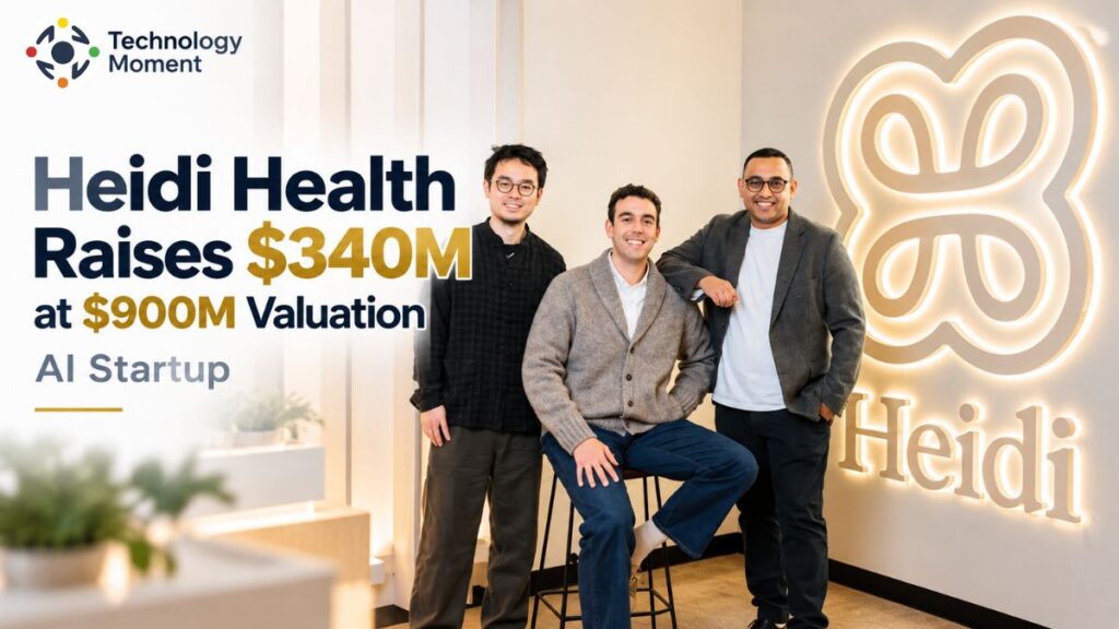 Heidi Health Raises $340M in funding as the AI healthcare startup reaches a $900M valuation.