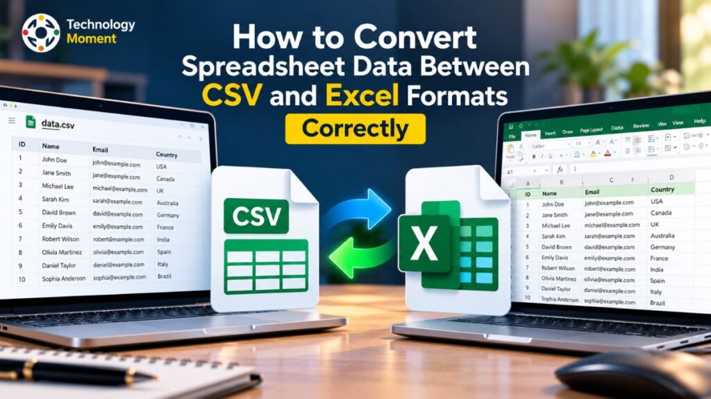 How to Convert CSV to Excel Without Losing Data while preserving spreadsheet formatting and values.